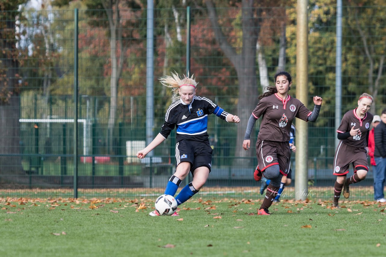 Bild 279 - B-Juniorinnen Hamburger SV - FC St.Pauli : Ergebnis: 1:2